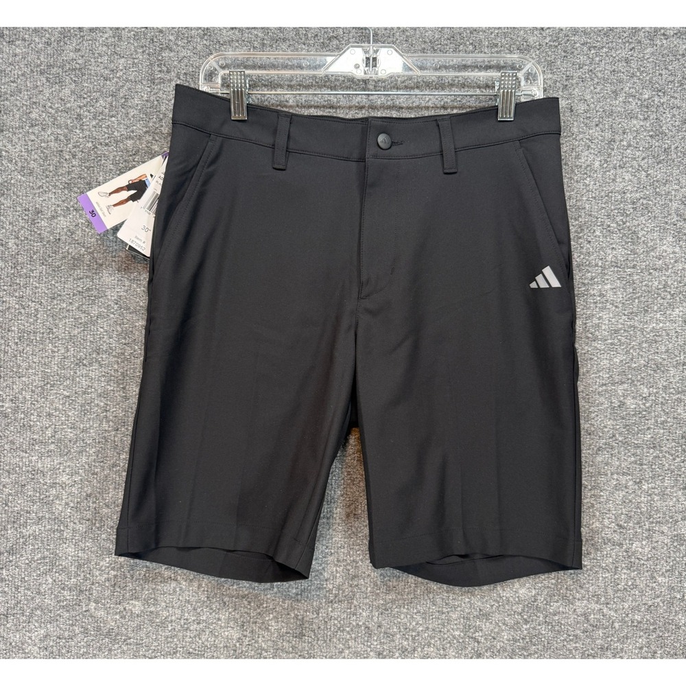 Adidas Adi Golf Shorts‎ Mens 30 Black Stretch Performance Active Athletic NEW